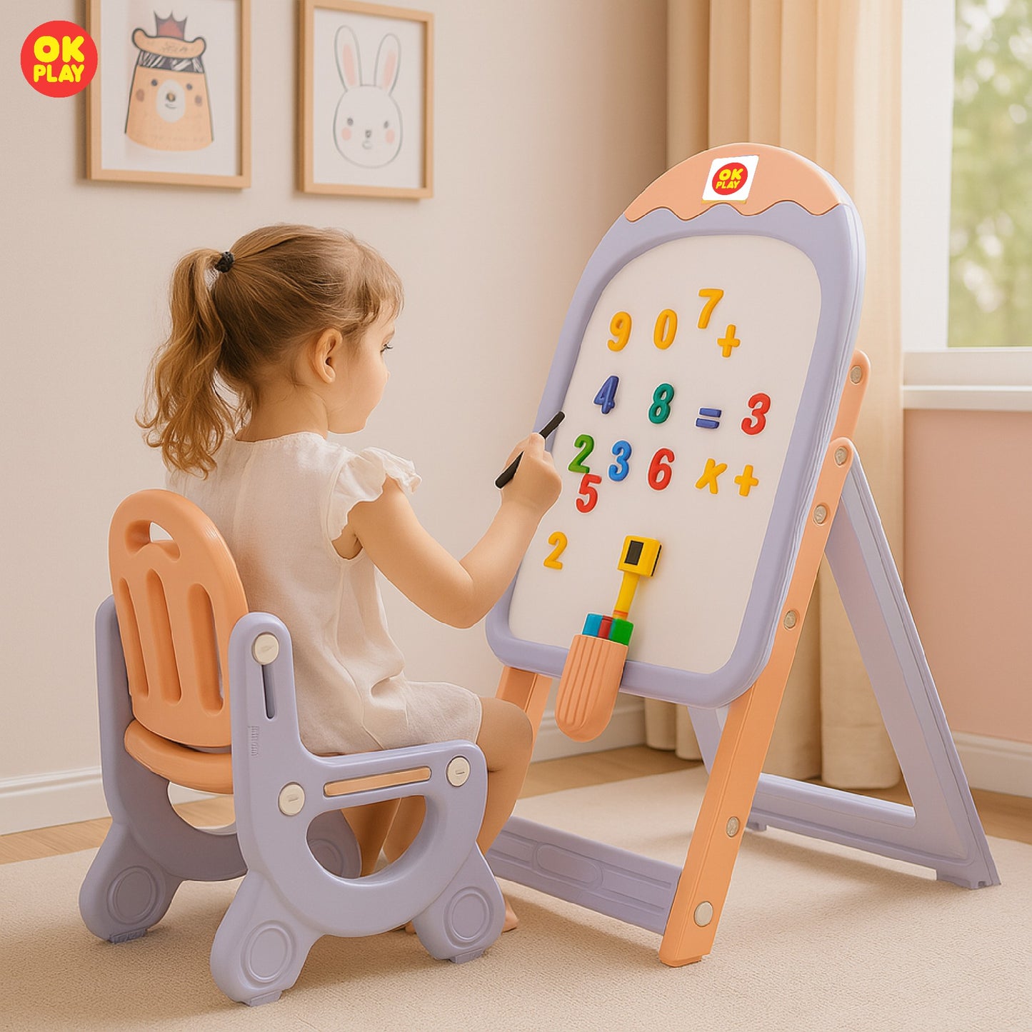 Ice Cream Easel With Chair