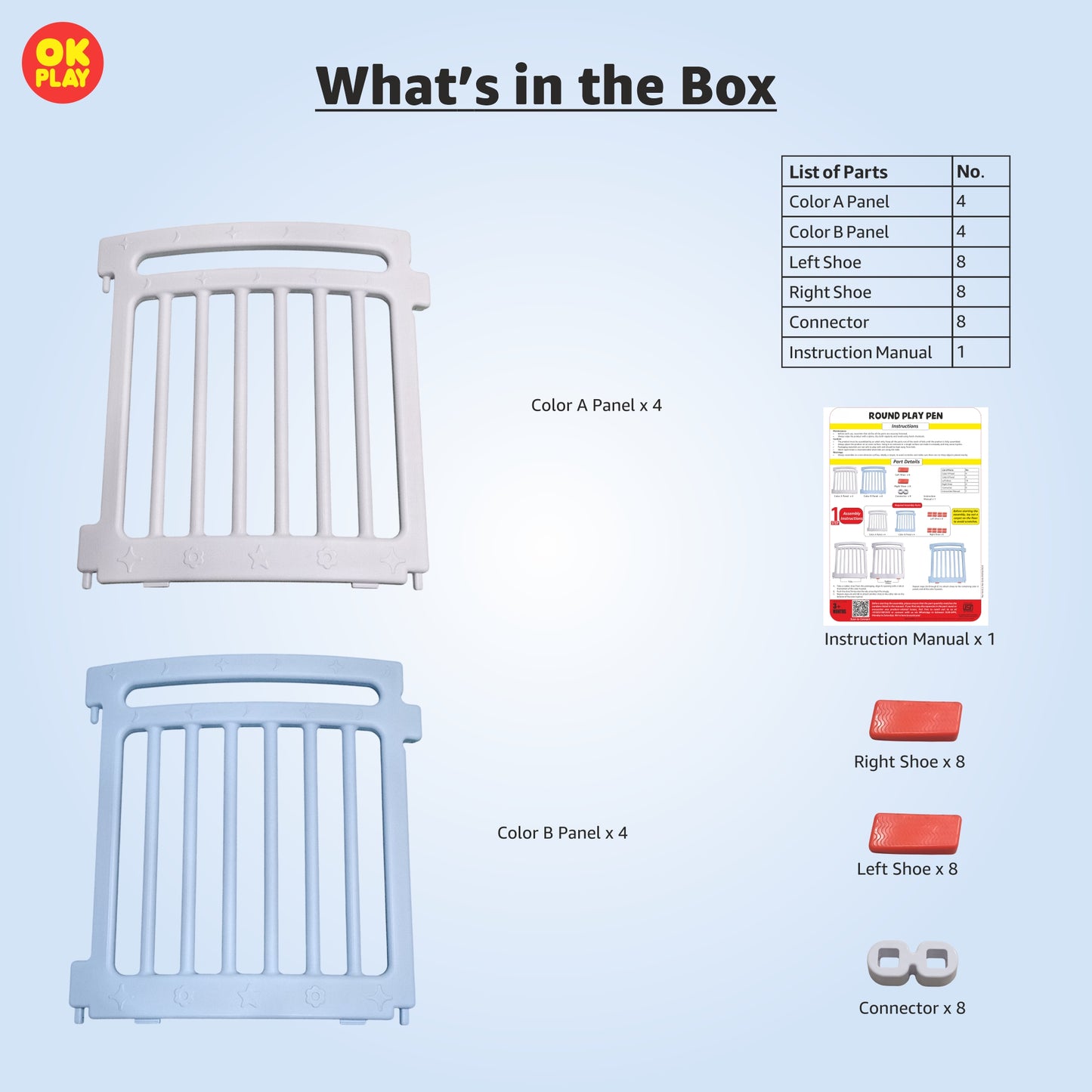 Round Play Pen