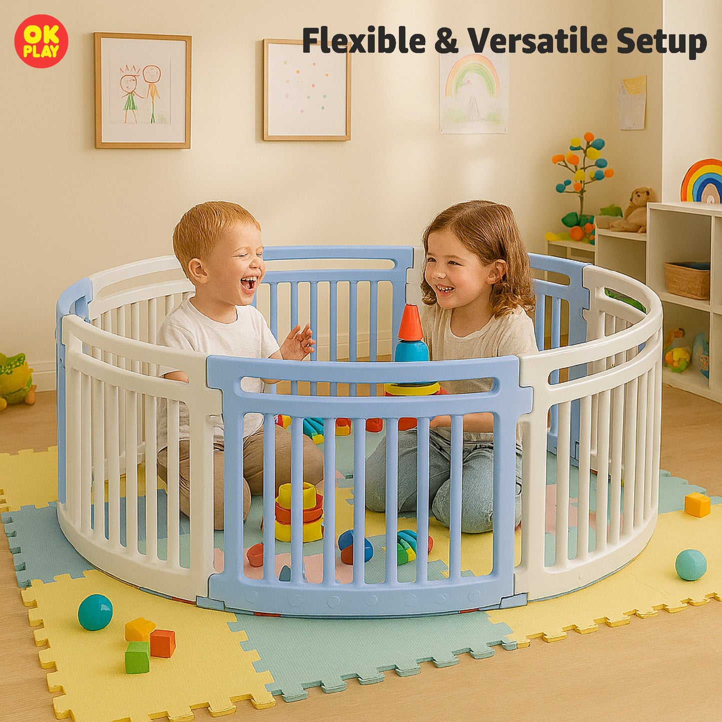 Round Play Pen