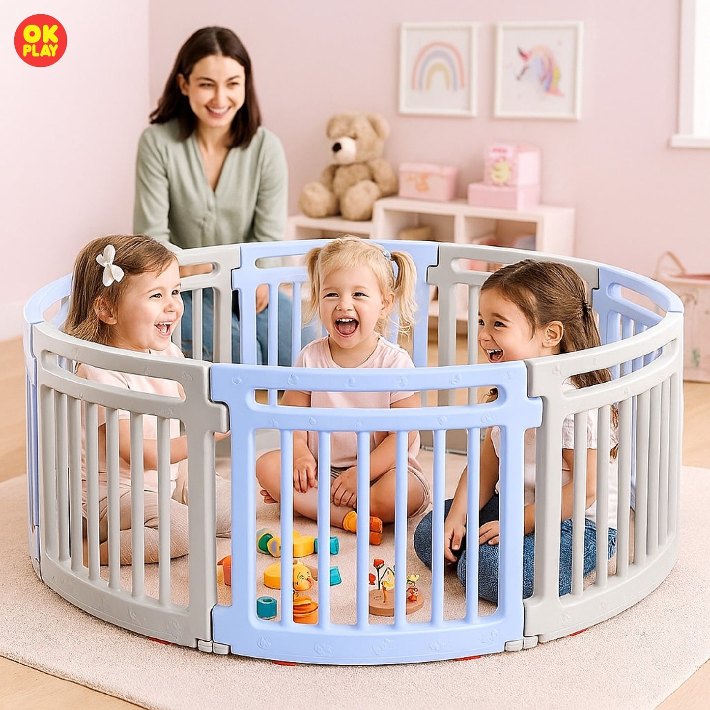 Round Play Pen