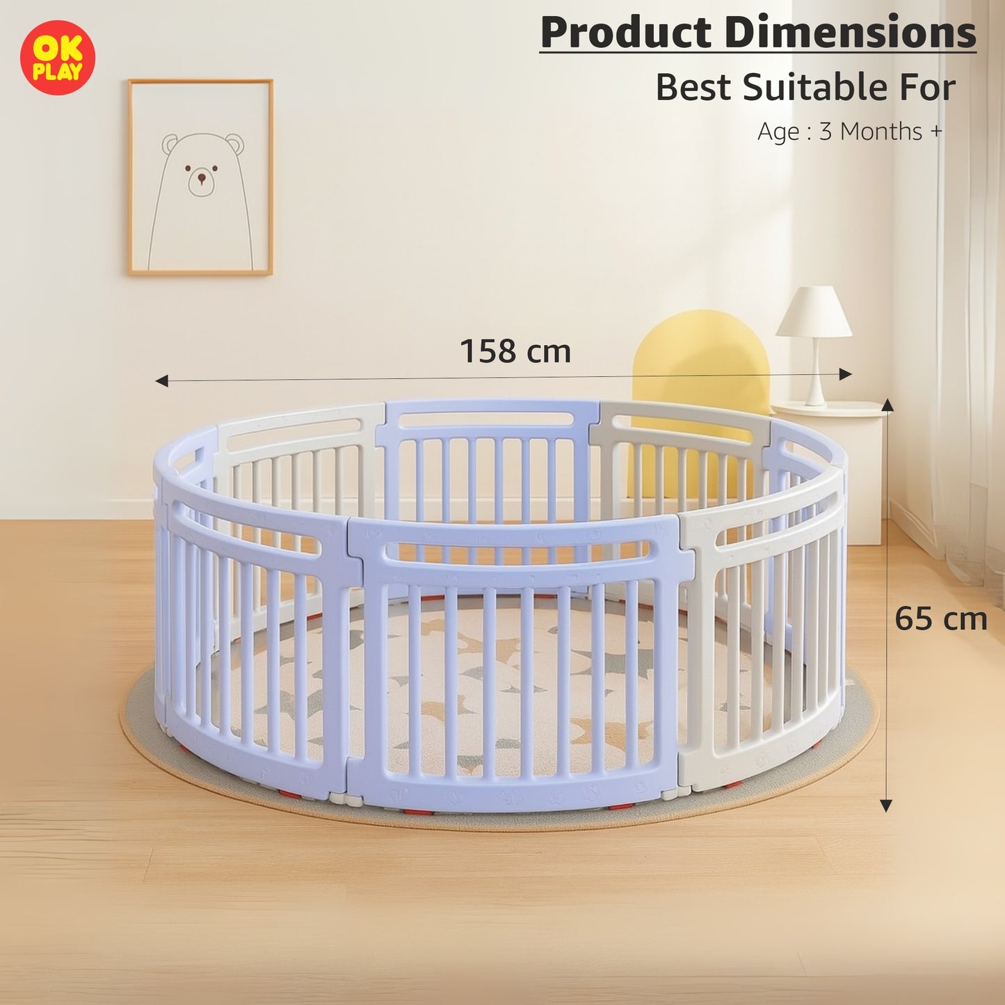 Round Play Pen