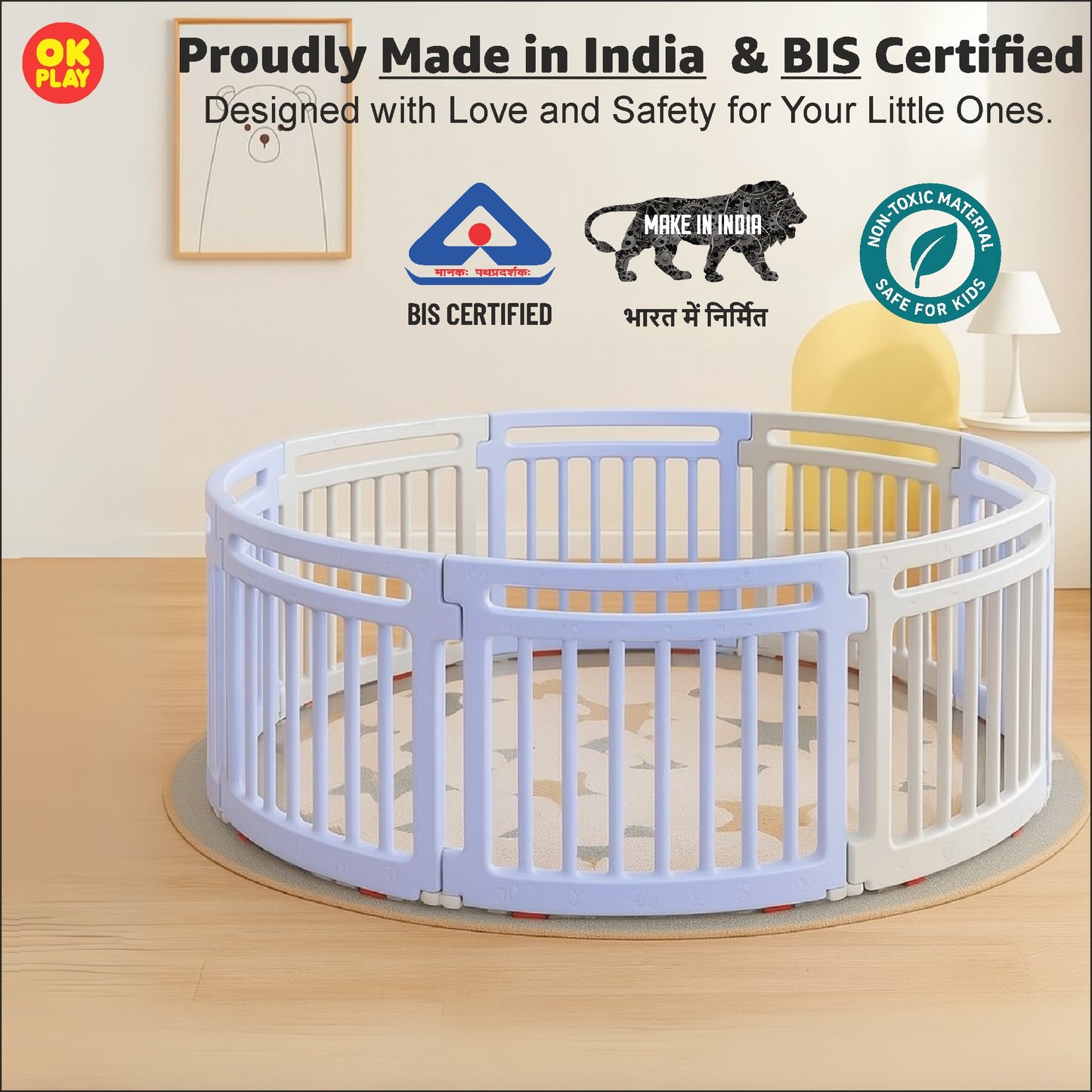 Round Play Pen