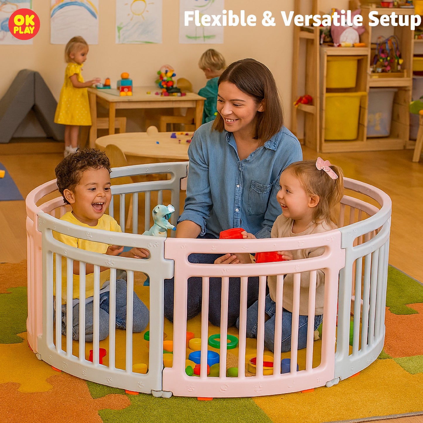 Round Play Pen