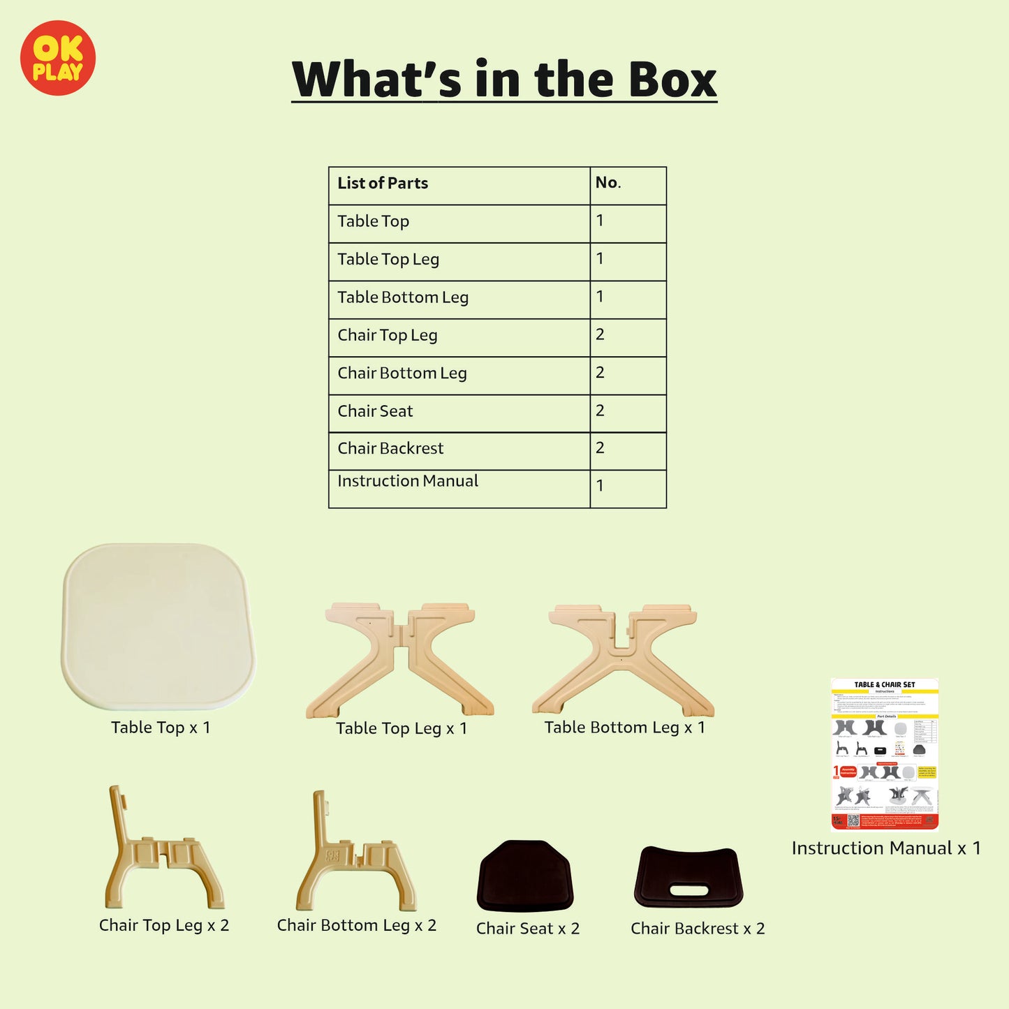 Table & Chair Set