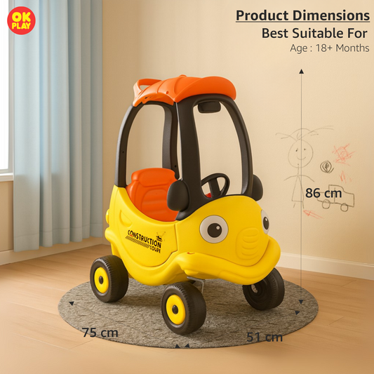 Construction Coupe Car